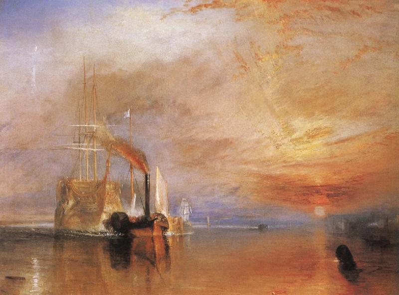 J.M.W. Turner The Fighting Temeraire tugged to her last Berth to be broken up 1838